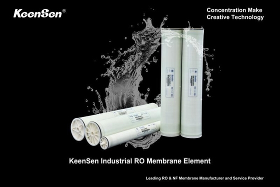 Désalinisation de l'eau de mer SW-8040HF Membrane d'osmose inverse de l'eau de mer Haut rejet 99,80% et grand débit de perméabilité 9000GPD